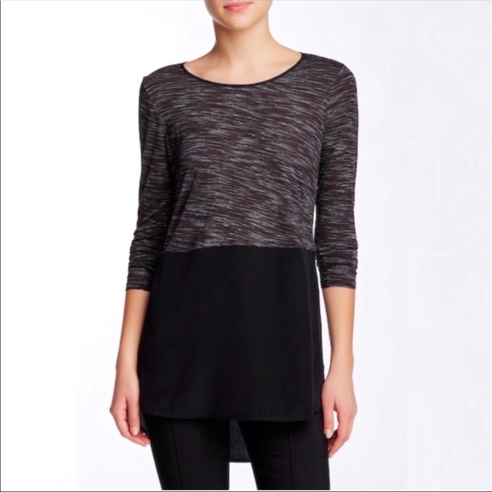 Vince Color block High-Low top